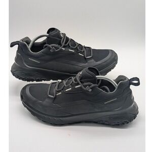 ECCO Waterproof Trail Sneakers Men's US 8.5 EU 42 Black Michelin Outsole